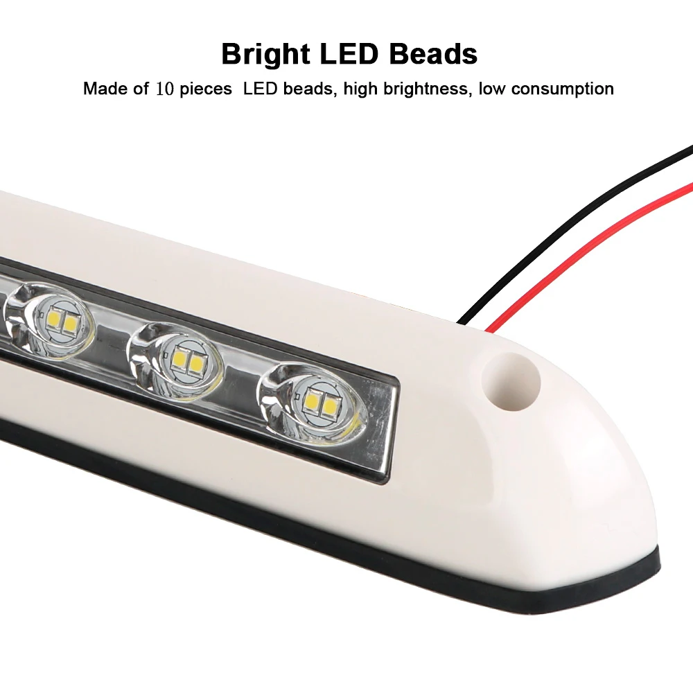 RV Van Trailer Exterior Lamp 12V/24V Waterproof LED Awning Porch Light Caravan Interior Wall Lamps