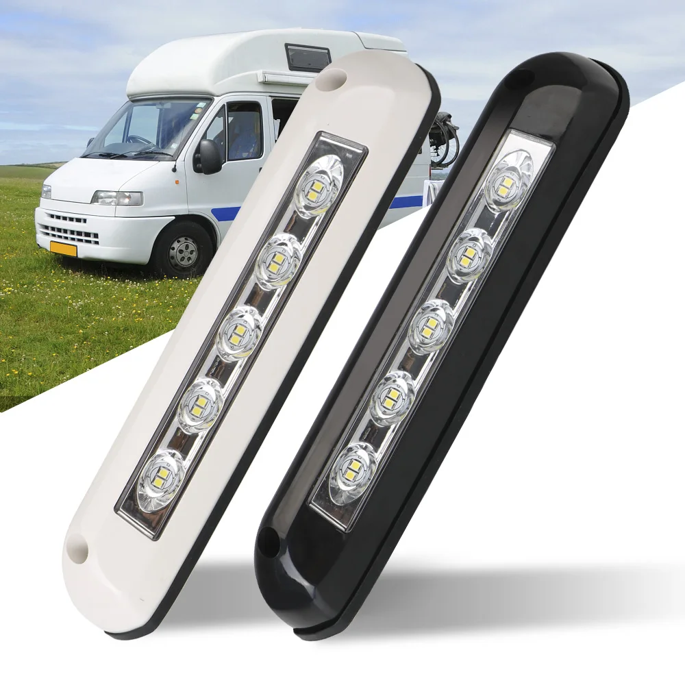 RV Van Trailer Exterior Lamp 12V/24V Waterproof LED Awning Porch Light Caravan Interior Wall Lamps