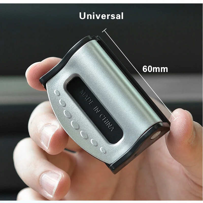 2PCS Plastic Strong Adjustable Car Safety Belt Clips Slip-Resistant Seat Belt Buckle Simple Clamp Fixing Clip Car Styling