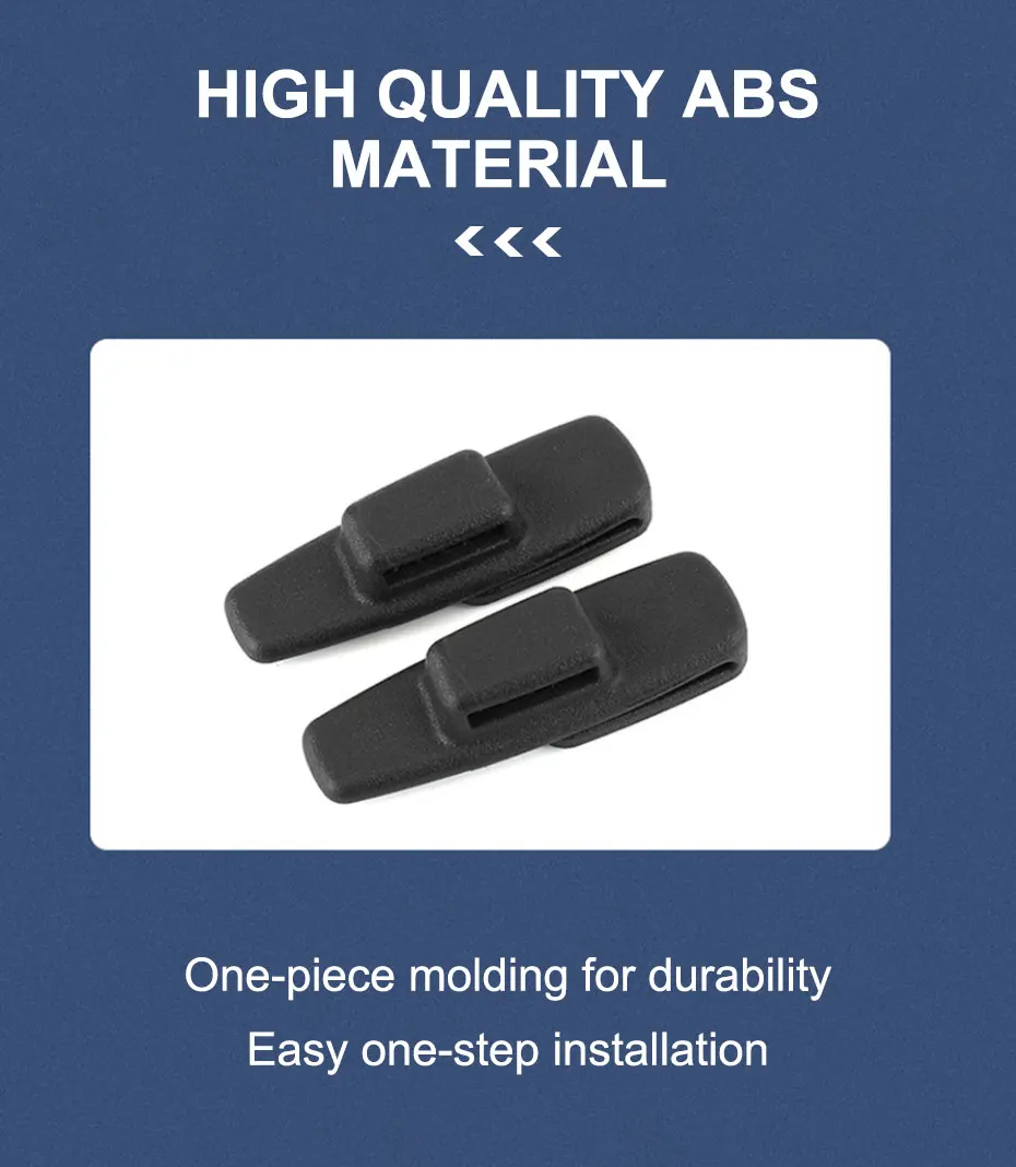 SEAMETAL 2pcs Car Seat Belt Holder Clip ABS Safety Belt Clip Prevent Falling Universal Seat Belt Accessories Stay in Position