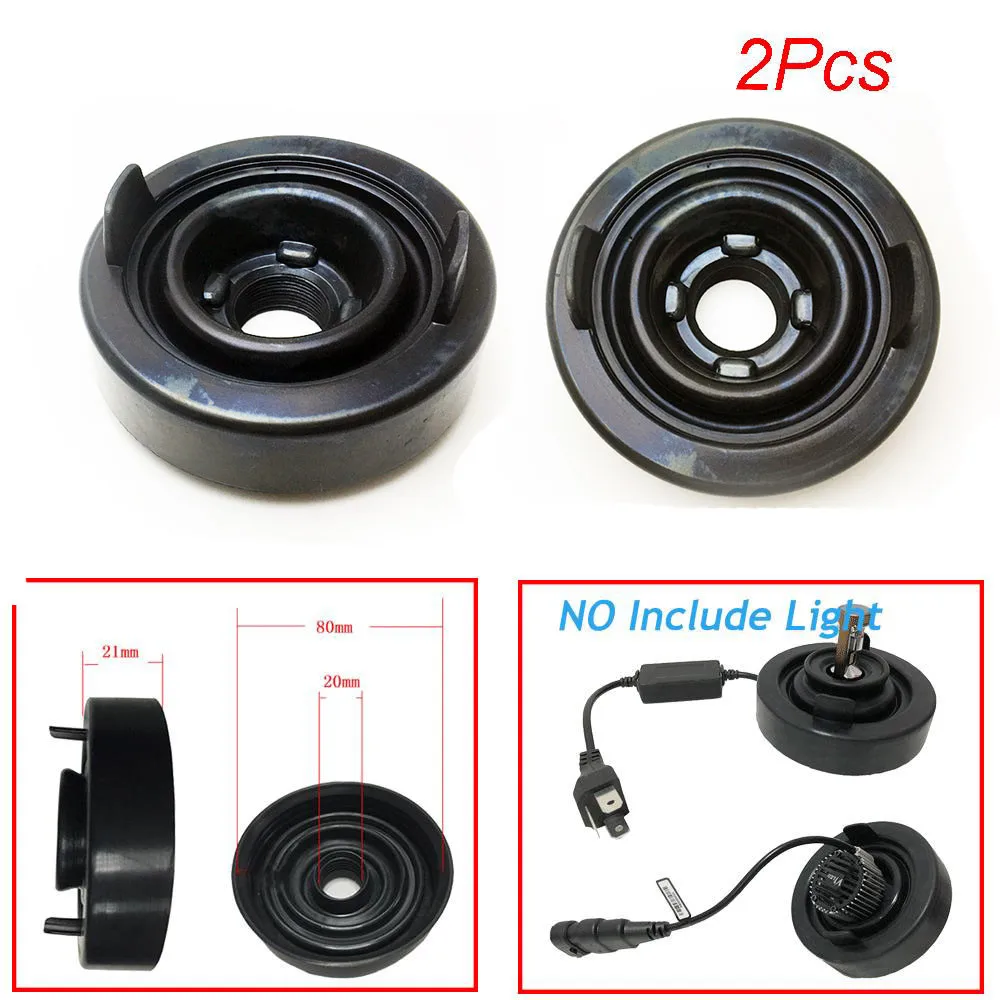 Car Headlight Dust Cover Cap LED Headlight Rubber Dust Cove For H1 H3 H4 H7 H8 H9 H11 H7 LED Headlight Waterproof Sealing