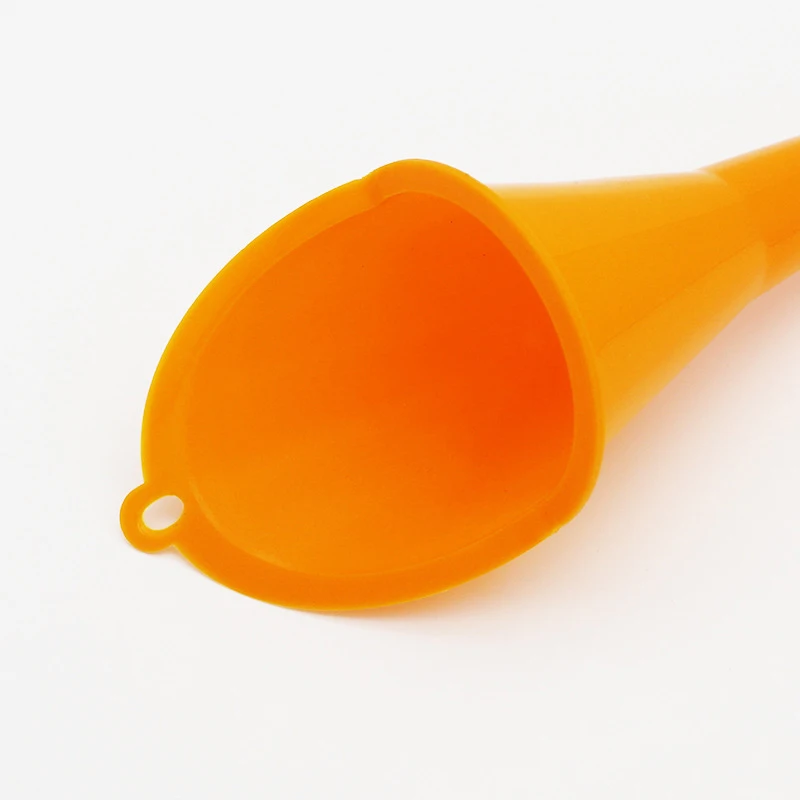 Car Long Mouth Oil Funnel Anti-splash Gasoline Oil Fuel Filling Tool Plastic Engine Funnel Motorcycle Refueling Auto Accessories