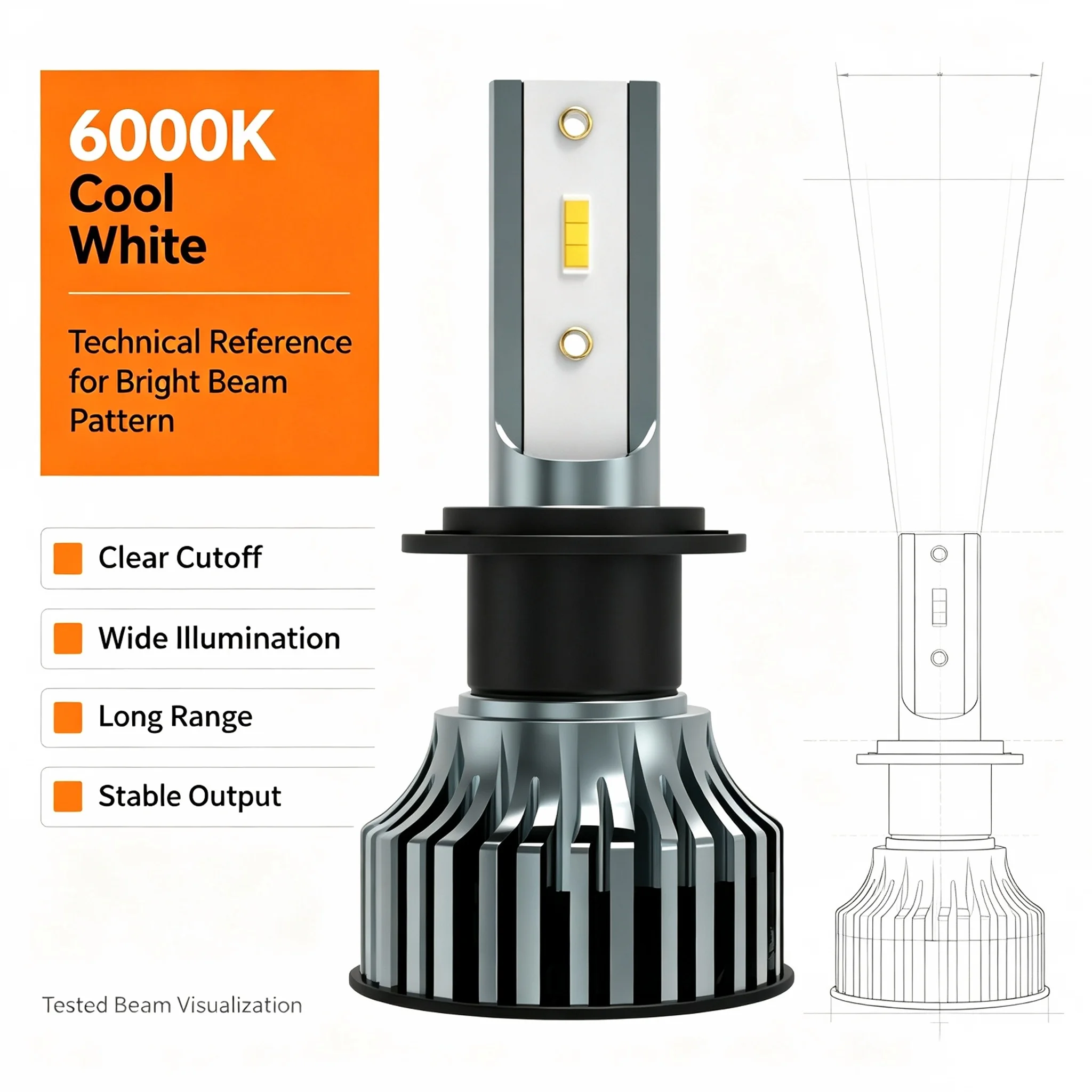 Heyword 150000lm 450W 1860 CSP Chip 3000k/4300k/6000k/8000k Car LED Headlight H4 H7 H1 LED Headlights 9005 H7 H11 LED Light