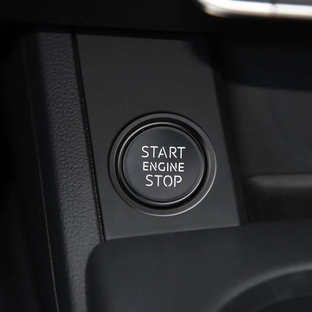 Aluminum Alloy Car Ignition Engine Start Stop Button Cover Case Sticker for Audi A4 B8 B9 A5 A6 A7 C7 Q3 Q5 S3 Accessories