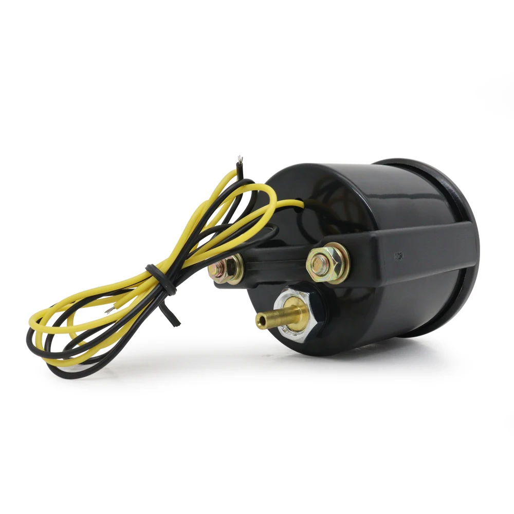 52mm Boost/Vacuum/Water Temp/Oil Temp/Oil Press/Voltage/Tachometer/Air Fuel Ratio/EGT Gauge Analog Blue Led+ 52MM Gauge Pods