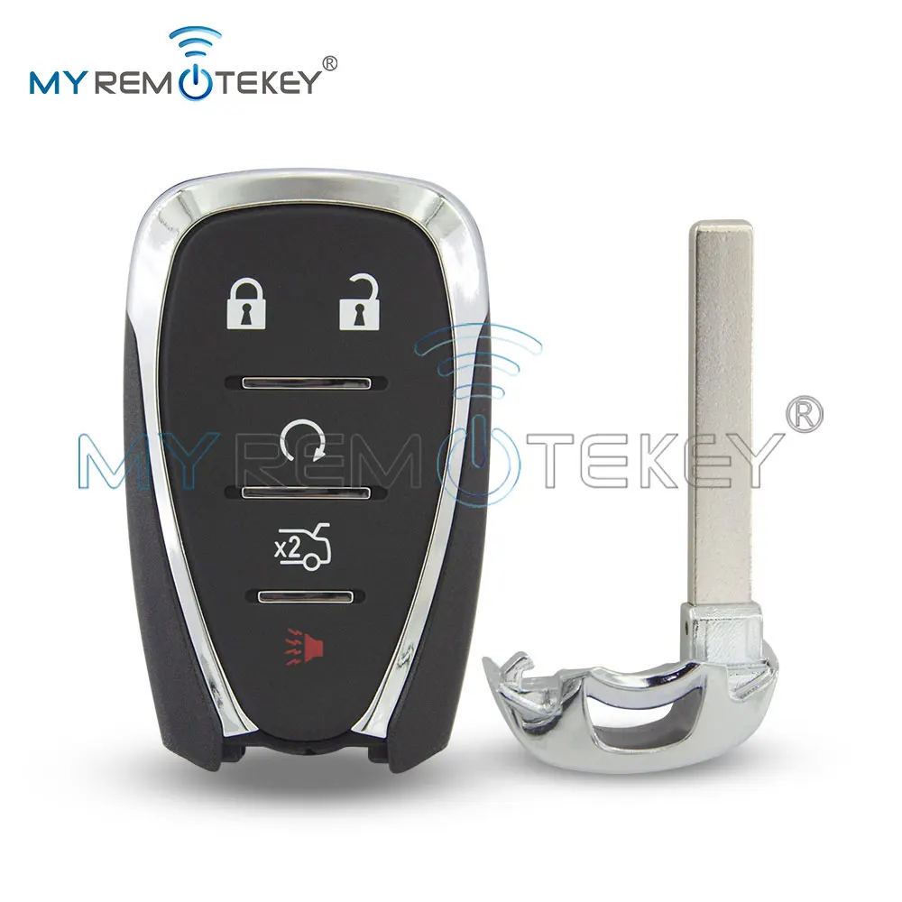 MYREMOTEKEY Smart Remote Car Key Shell Case Fob Replacement for Chevrolet Chevy Camaro Cruze Malibu 2016 2017 2018 2019 2020