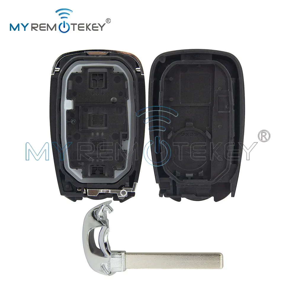 MYREMOTEKEY Smart Remote Car Key Shell Case Fob Replacement for Chevrolet Chevy Camaro Cruze Malibu 2016 2017 2018 2019 2020