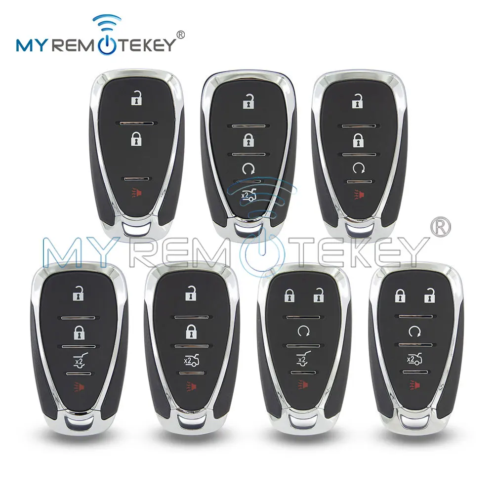 MYREMOTEKEY Smart Remote Car Key Shell Case Fob Replacement for Chevrolet Chevy Camaro Cruze Malibu 2016 2017 2018 2019 2020