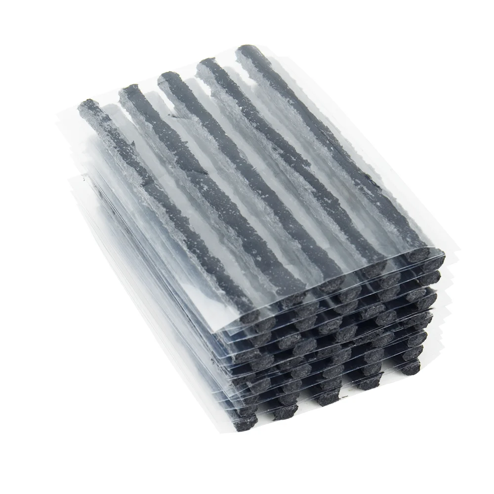 Tubeless Tire Repair Strips Stiring Glue for Tyre Puncture Emergency Car Motorcycle Bike Tyre Tire Rubber Strips Repairing Tools