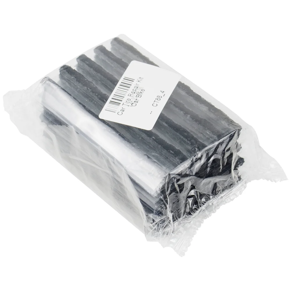 Tubeless Tire Repair Strips Stiring Glue for Tyre Puncture Emergency Car Motorcycle Bike Tyre Tire Rubber Strips Repairing Tools