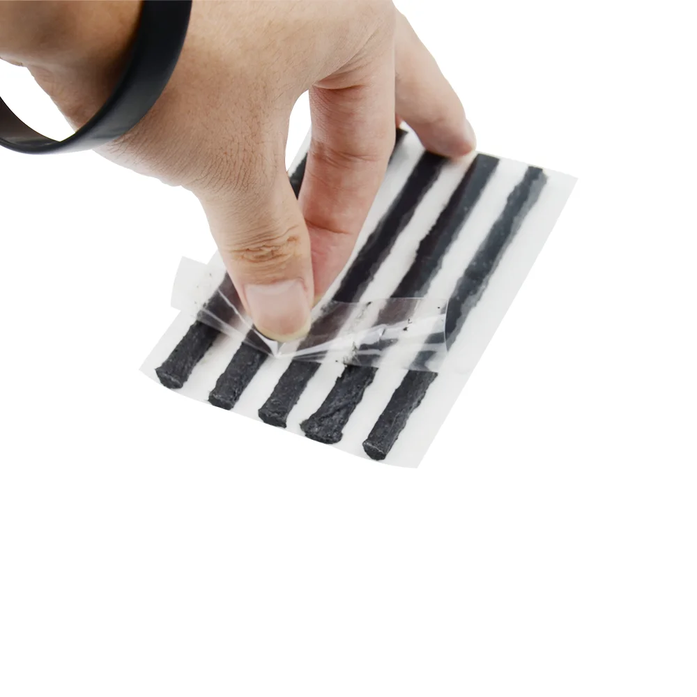 Tubeless Tire Repair Strips Stiring Glue for Tyre Puncture Emergency Car Motorcycle Bike Tyre Tire Rubber Strips Repairing Tools