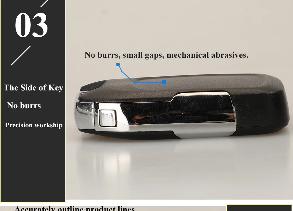 jingyuqin Smart Keyless Fob Shell for Chevrolet Tahoe Silverado Suburban Tahoe GMC Sierra Acadia Terrain YUKON Remote Key Case