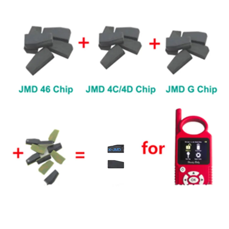 10pcs 2021 New Arrival Original JMD King Chip Blue Chip for JMD handy baby for Clone 46 4C 4D G T5 Chip