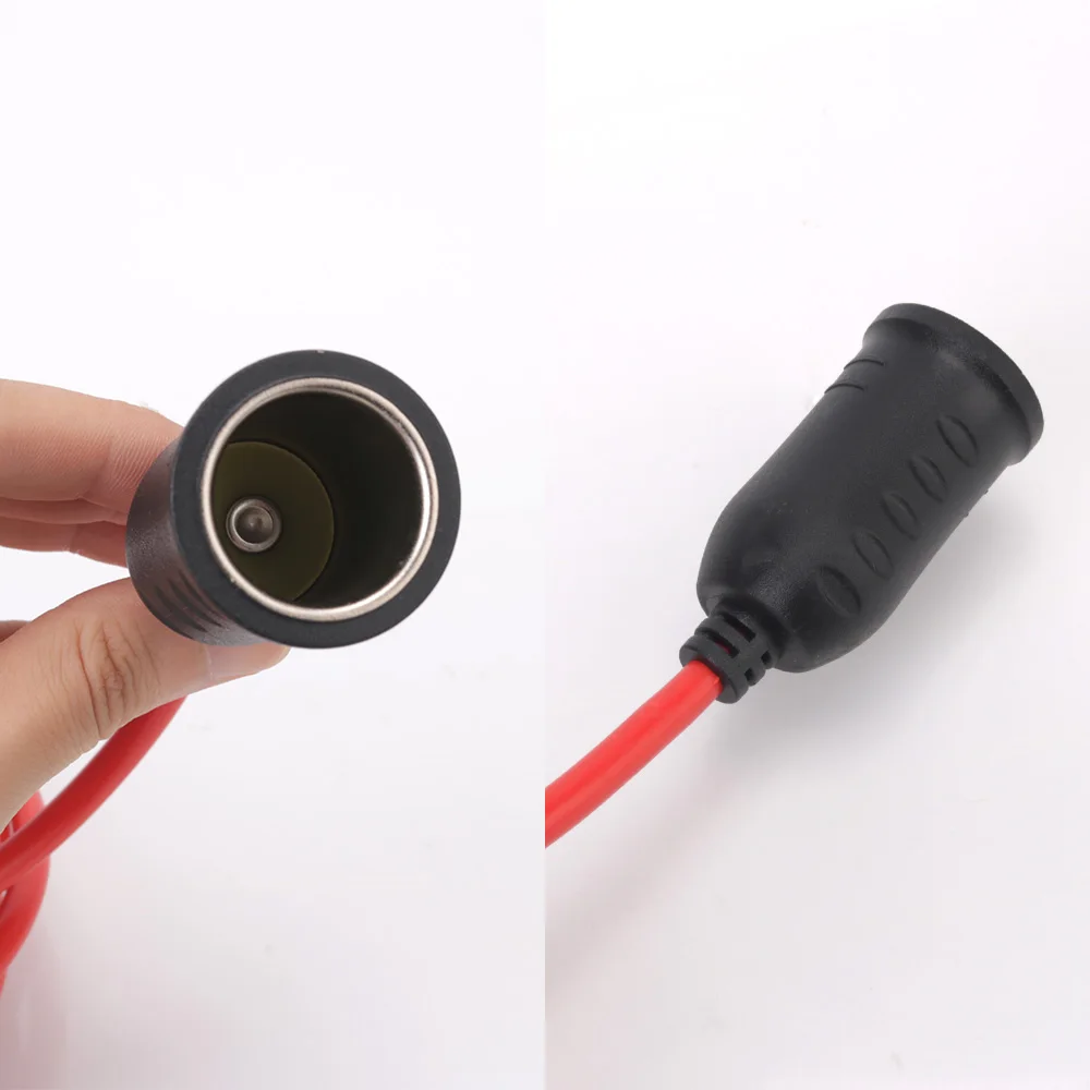 3.6m Cable Car Power Adapter Extender 15A Fuse Indicator 12ft Cord Extension 12V 24V Auto Chargers Cigar Lighter Socket Plug