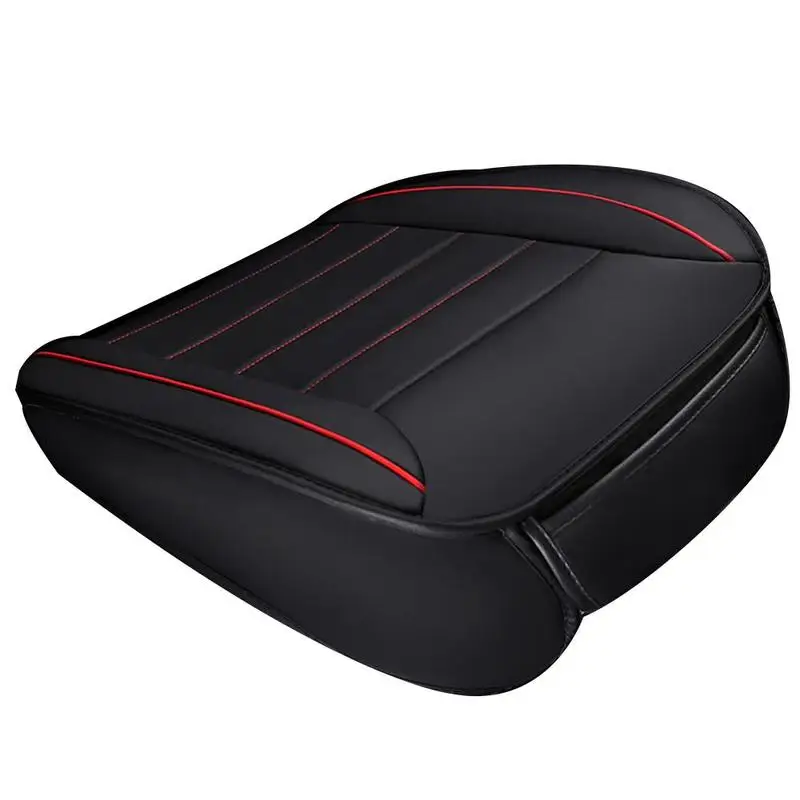 Four Season Car Seat Cover PU Leather Cushion 3D Breathable Pad Mat For Universal Auto Car Chair Cushion Seat Cover Accessories