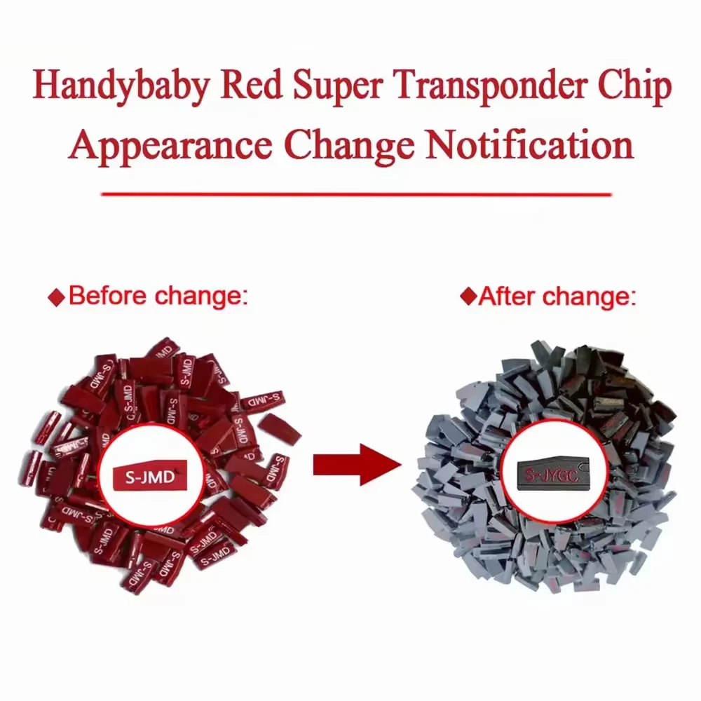 JMD Super Red Chip/King Blue Chip Original Handy Baby Multifunctional CBAY Car Key Chip Replace JMD 46/4C/4D/G/48 Chip