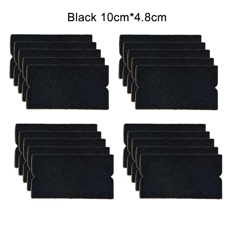 20Pcs Squeegee Felt Cloth for Car Vinyl Film Wrapping Scraper No Scratch Microfiber Replaceable Felts for Vinyl Spatula