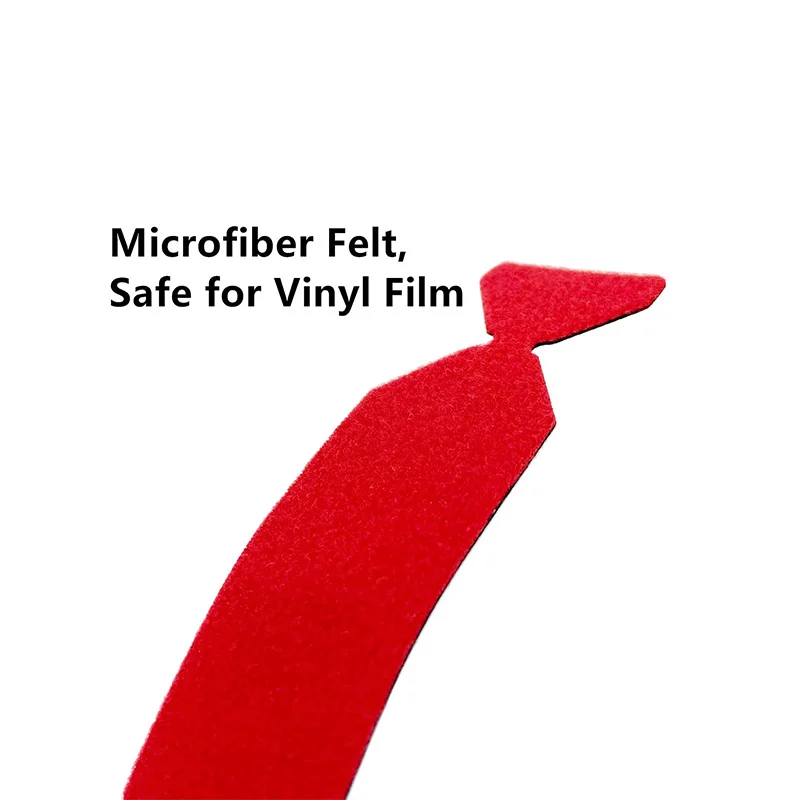 20Pcs Squeegee Felt Cloth for Car Vinyl Film Wrapping Scraper No Scratch Microfiber Replaceable Felts for Vinyl Spatula
