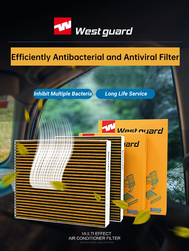 WESTGUARD Activated Carbon Cabin Filter For VW Volkswagen ID.3 ID4X ID6X CROZZ Audi Q4 e-tron Skoda Enyaq MK9016-2 SP1059-2