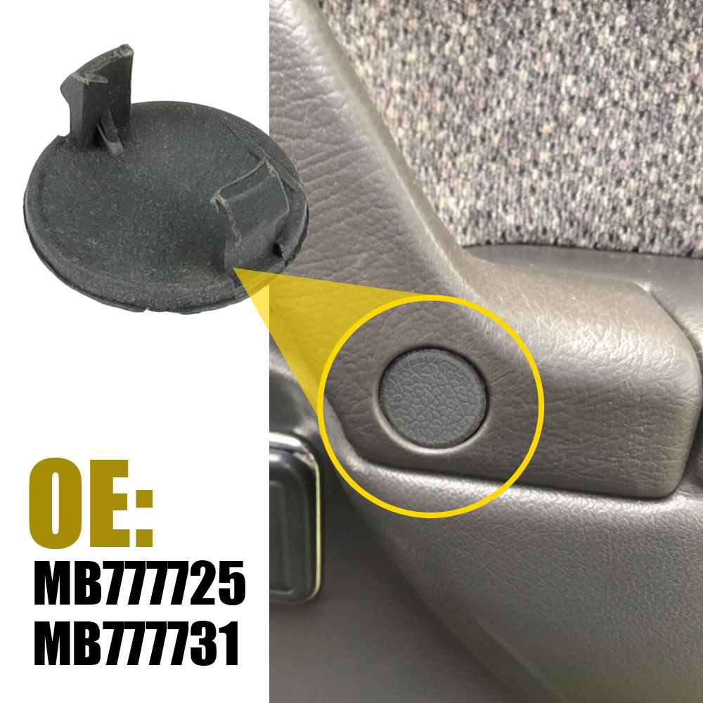 8Pcs for Mitsubishi PAJERO SHOGUN MK2 V31 V33 V43 1990-2000 Auto Inner Door Grab Handle Screw Caps Cover Plugs MB777725 MB777731