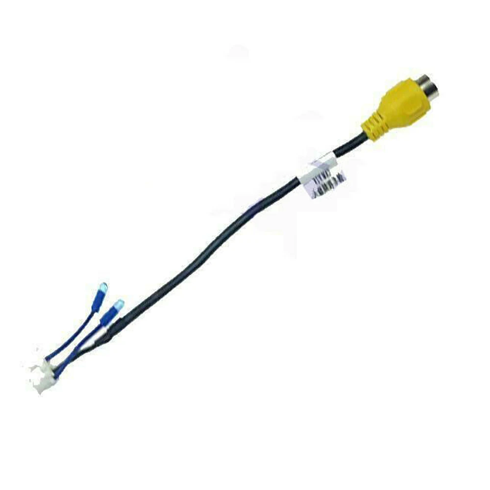 1piece Auto Rear View Backup Camera Cable Adaptor RCA 10Pin For Car Stereo Radio DVD Monitor Car Interior Dash Parts