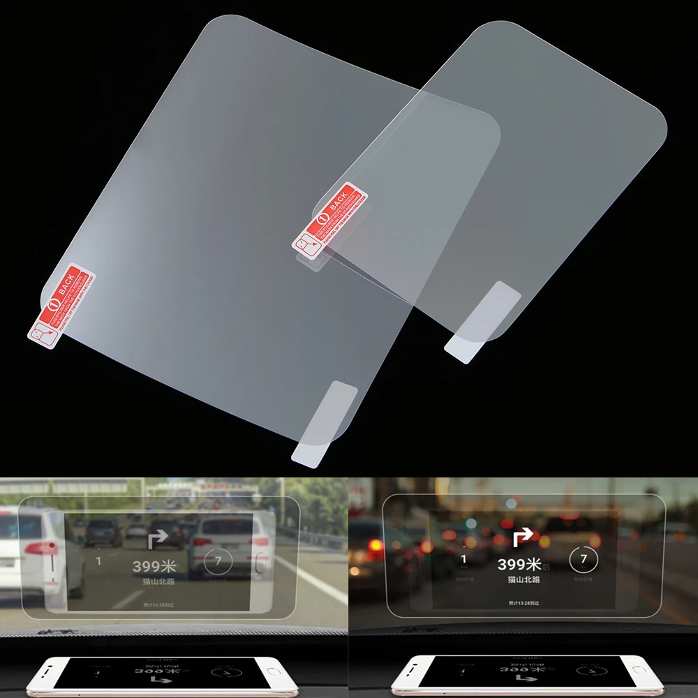 New Car Windshield Reflective Film For Head Up Display HUD Transparent Clear Windshield Screen Sticker Auto Accessories