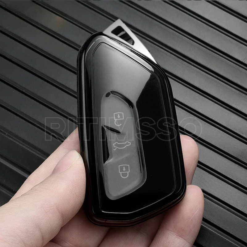 Tpu Key Cover Protection Remote for Seat Leon Fr Mk4 Cupra Formentor for For Skoda Octavia A8 MK4 MK8 for VW Golf 8 ID-4