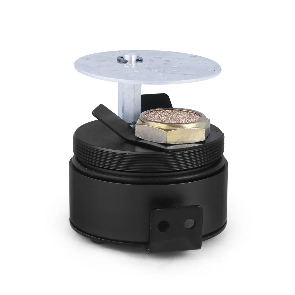 Universal Oil Catch Can Compact Baffled 2-Port Aluminum Reservoir Oil Catch Tank Fuel Tank Parts Two hole breathable Kettle