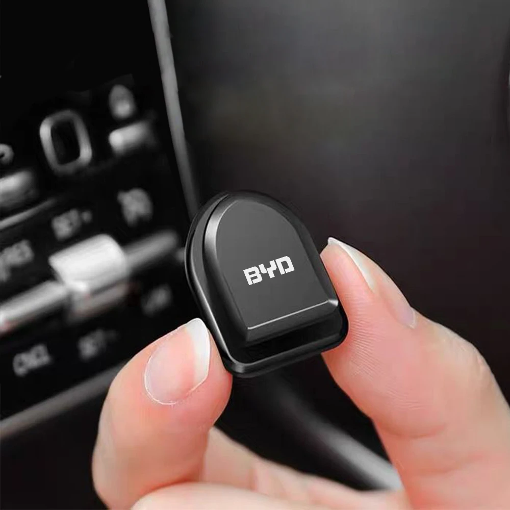 4Pcs Car Hook Clips Auto Interior Accessories For BYD Atto 3 Act 3 Tang F3 E6 Yuan plus Song plus ev f0 f3 Qin Han Dolphin S6