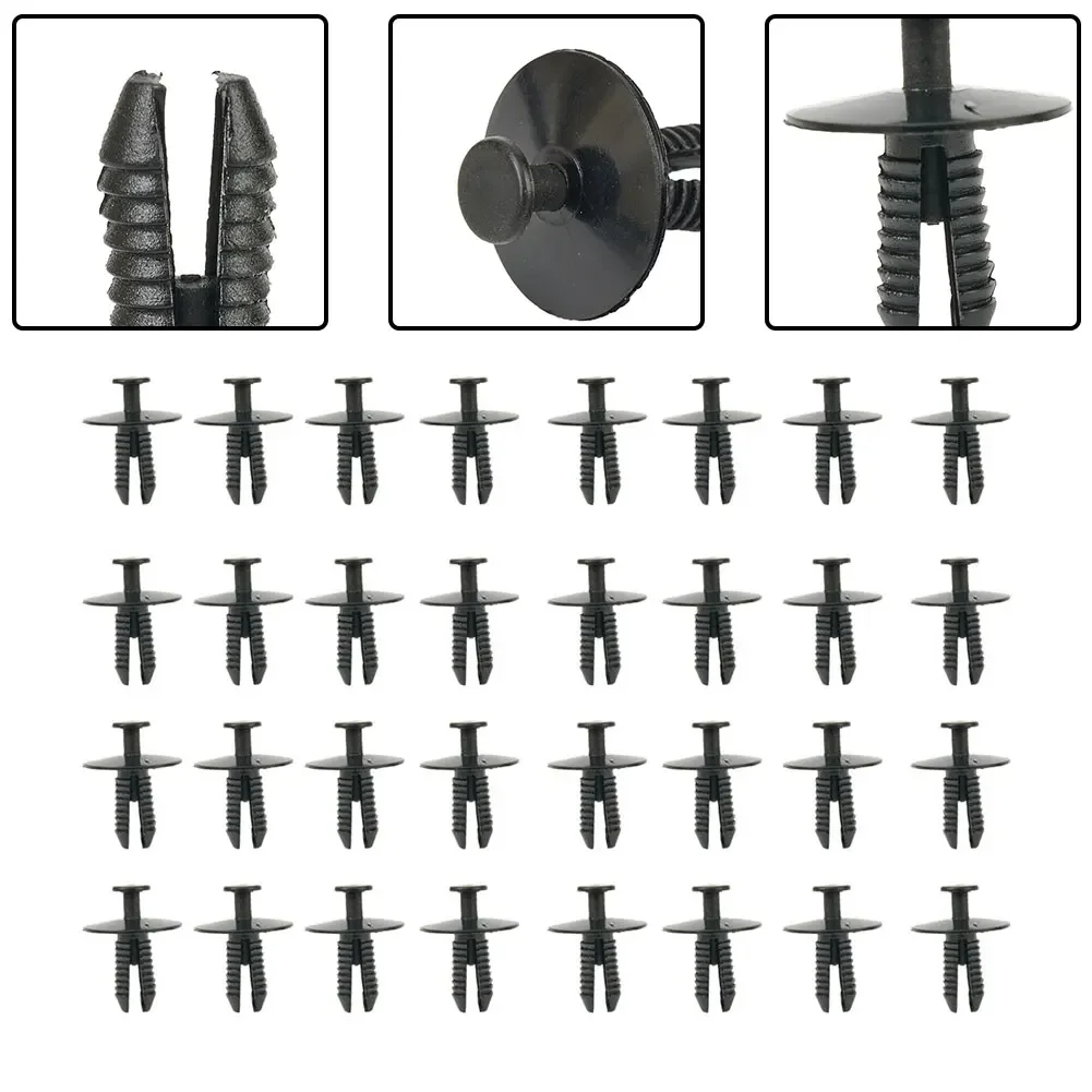 50pcs Car Bumper Trim Door Sill Wheel Arch Clips Retainer For BMW 3 5 7 Series 51118174185 Interior Accessories Car Rivet Clip