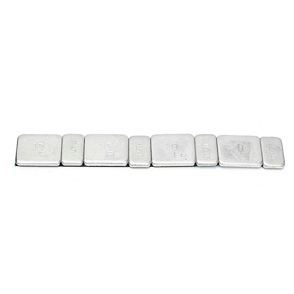 60g 5g/10g Iron Wheel Balance Weight Tire Adhesive Tyre Balancer Wheel Block For Car Motorcycle/bike RC Boat Aircraft