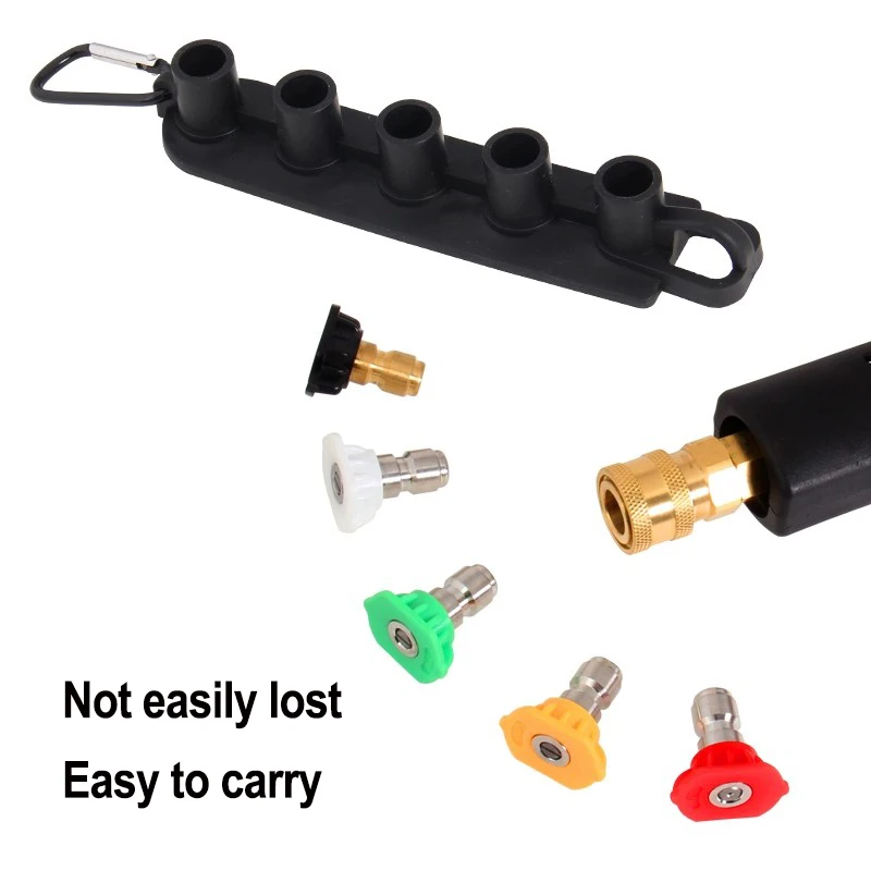 Water Gun Nozzle Connector 1/4 Quick Insert Holster Latch High-Pressure Water Gun Nozzle