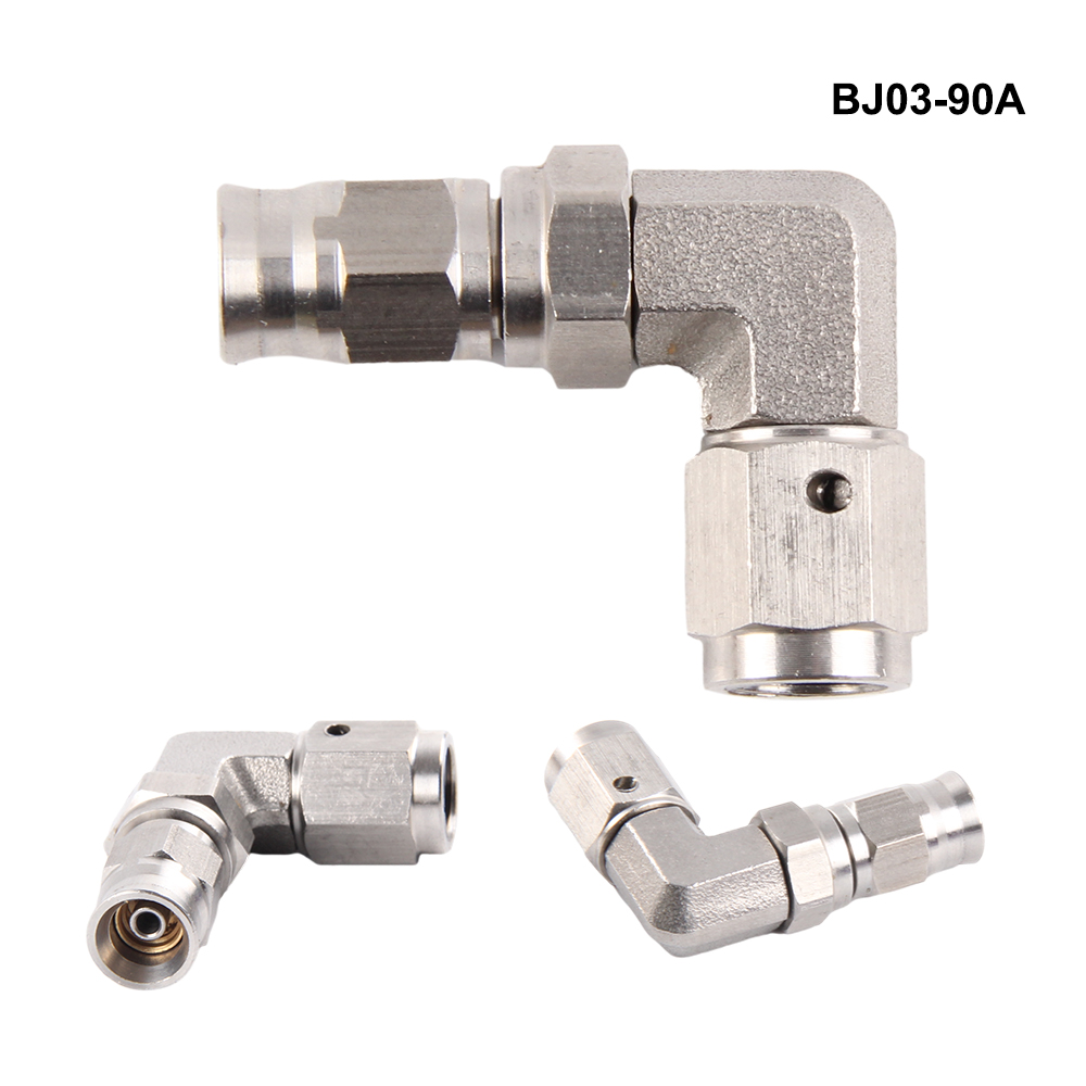 AN3 Motorcycle Motor Bike Hydraulic Brake Oil Hose Line Banjo Fitting m10x1 stainless Steel 10mm New