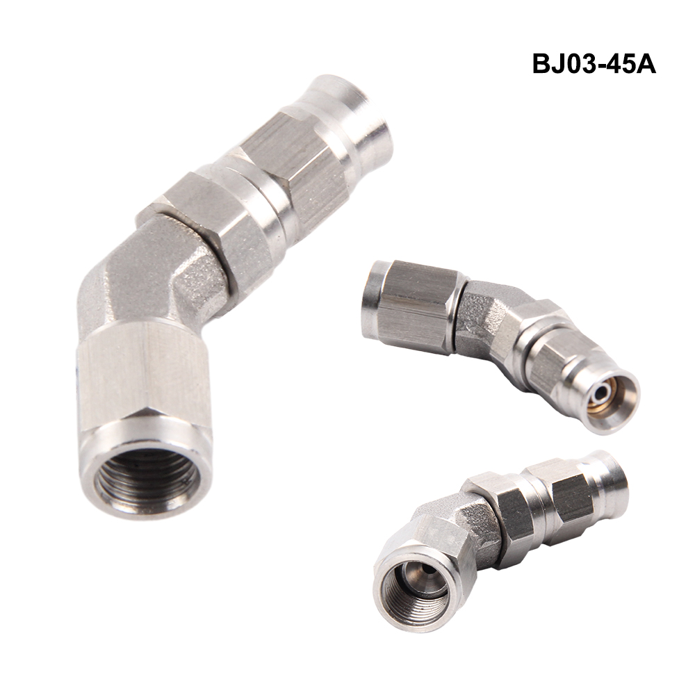 AN3 Motorcycle Motor Bike Hydraulic Brake Oil Hose Line Banjo Fitting m10x1 stainless Steel 10mm New