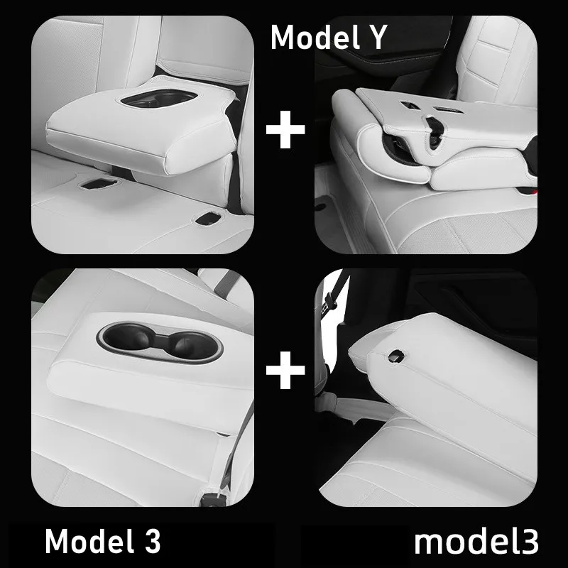 For Tesla Model 3 Y 2017 - 2025 Car Seats Cover Nappa Leather Full Surround Style Factory Wholesale Price Interior Accessories