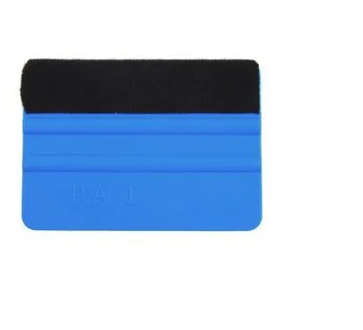 5Pcs Car Stickers Film Install Squeegee Vinyl Carbon Fiber Scraper with Felt Squeegee Tool Film Wrapping Car Wrap Tools 10x7cm