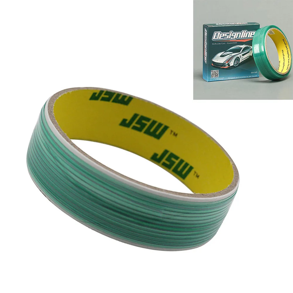 5/10/50M Vinyl Wrap Car Stickers Knifeless Tape Design Line For Wrapping Film Cutting Tools Car Film