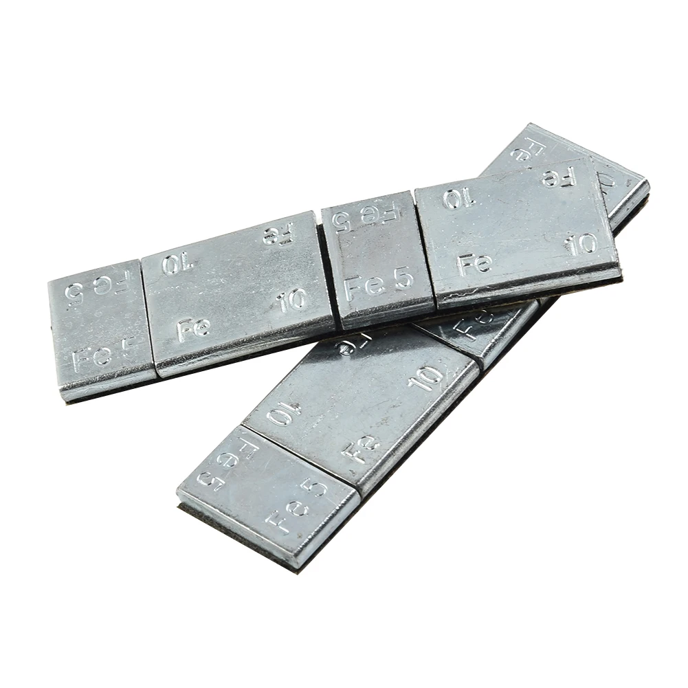 1pcs 60g 5g/10g Iron Wheel Balance Weight Tire Adhesive Tyre Balancer Wheel Block For Car Motorcycle/bike RC Boat Aircraft