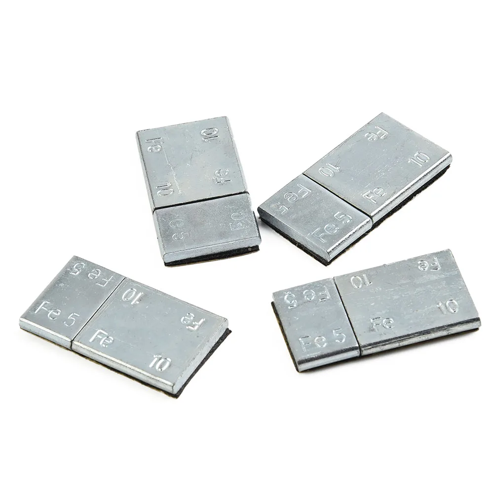 1pcs 60g 5g/10g Iron Wheel Balance Weight Tire Adhesive Tyre Balancer Wheel Block For Car Motorcycle/bike RC Boat Aircraft