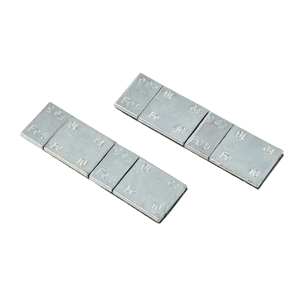 1pcs 60g 5g/10g Iron Wheel Balance Weight Tire Adhesive Tyre Balancer Wheel Block For Car Motorcycle/bike RC Boat Aircraft