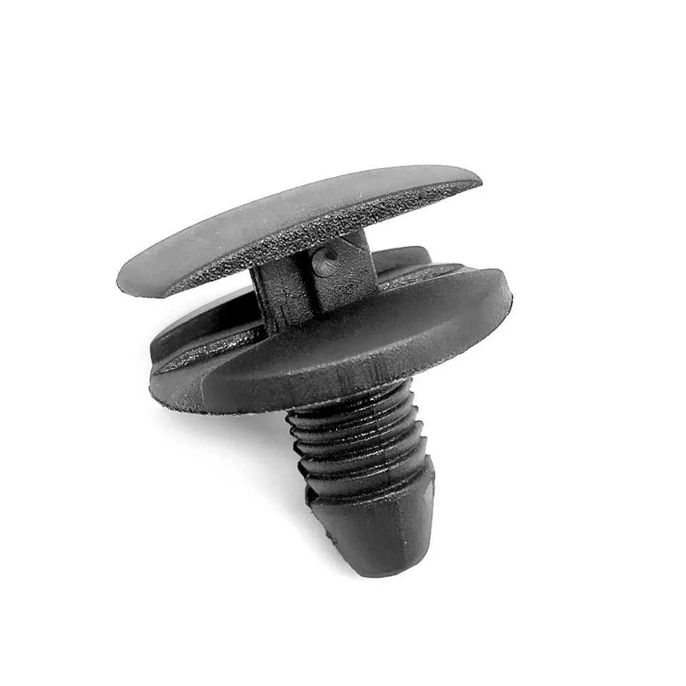 50Pcs Auto Fastener Clip For Peugeot Citroen Bumper Rivet Fender Fixed Clamp Black Plastic Retainer Trim Panel Retainer Fastener