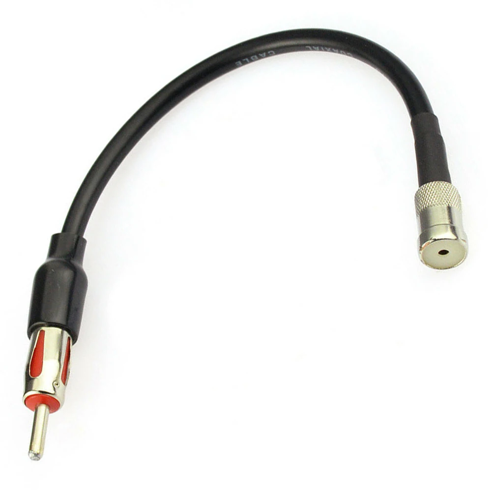 1 Pc Car Stereo Car Radio Antenna Adapter ISO To DIN Cable For FM AM Antenna Car Audio Antenna Car Accessories