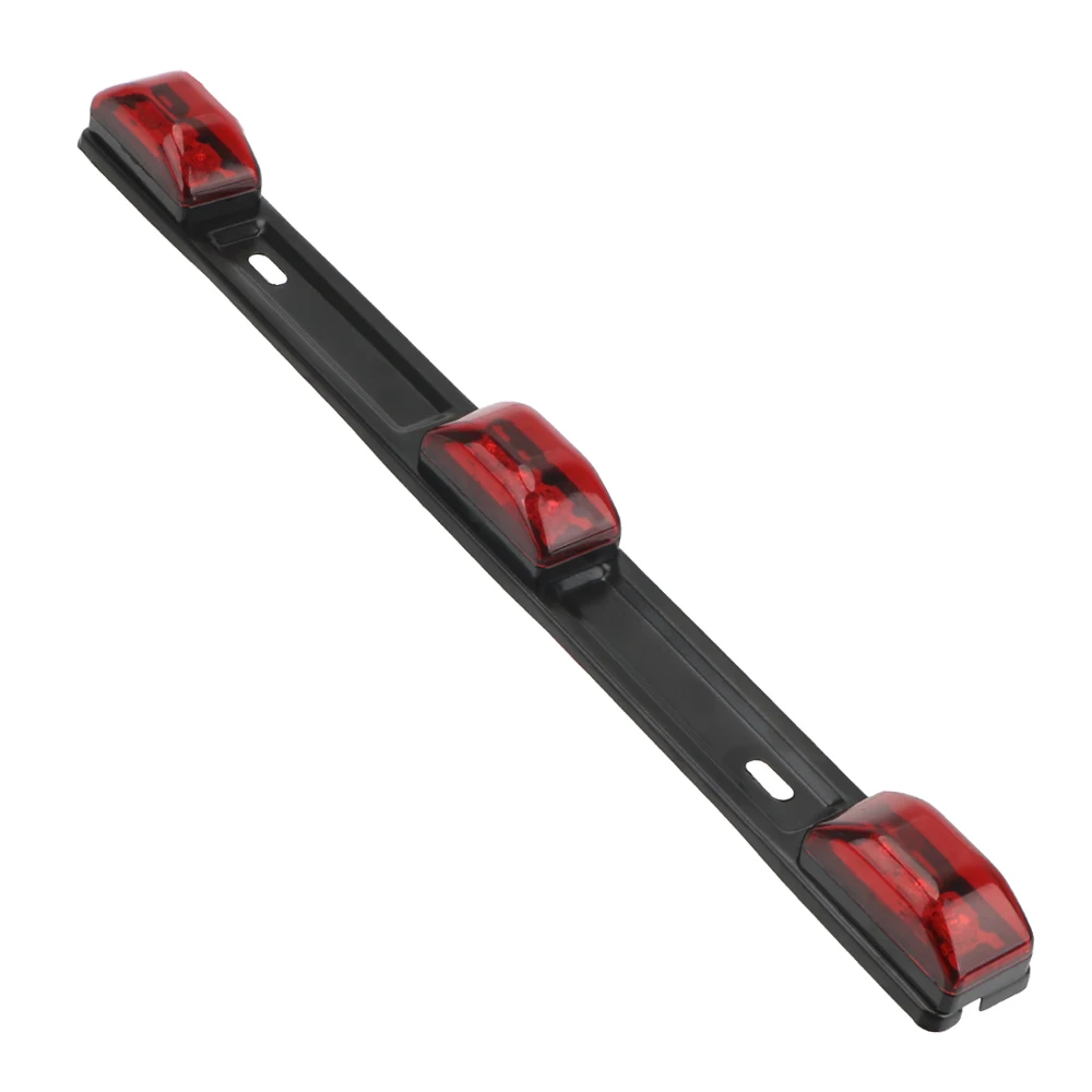 12V Car Taillights DRL LED Bar Red Brake Turn Signal Lights Roof Ceiling Side Marker Lamps Truck Trailer Accessories Universal