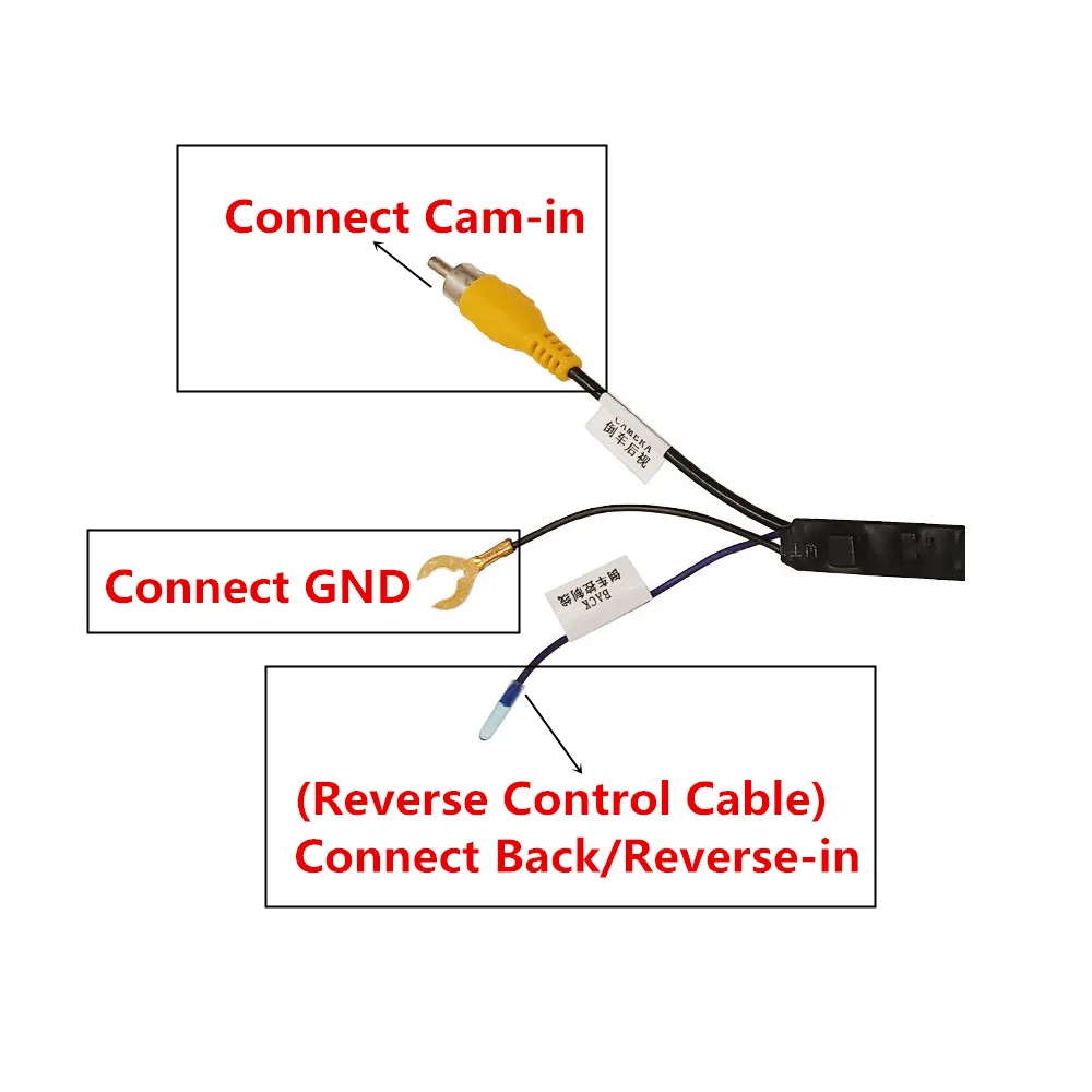 4pin 8Pin 16Pin 20Pin 24Pin For Toyota Original Factory Auto Camera Video Output Car Reverse Camera Output Video Adapter Cable