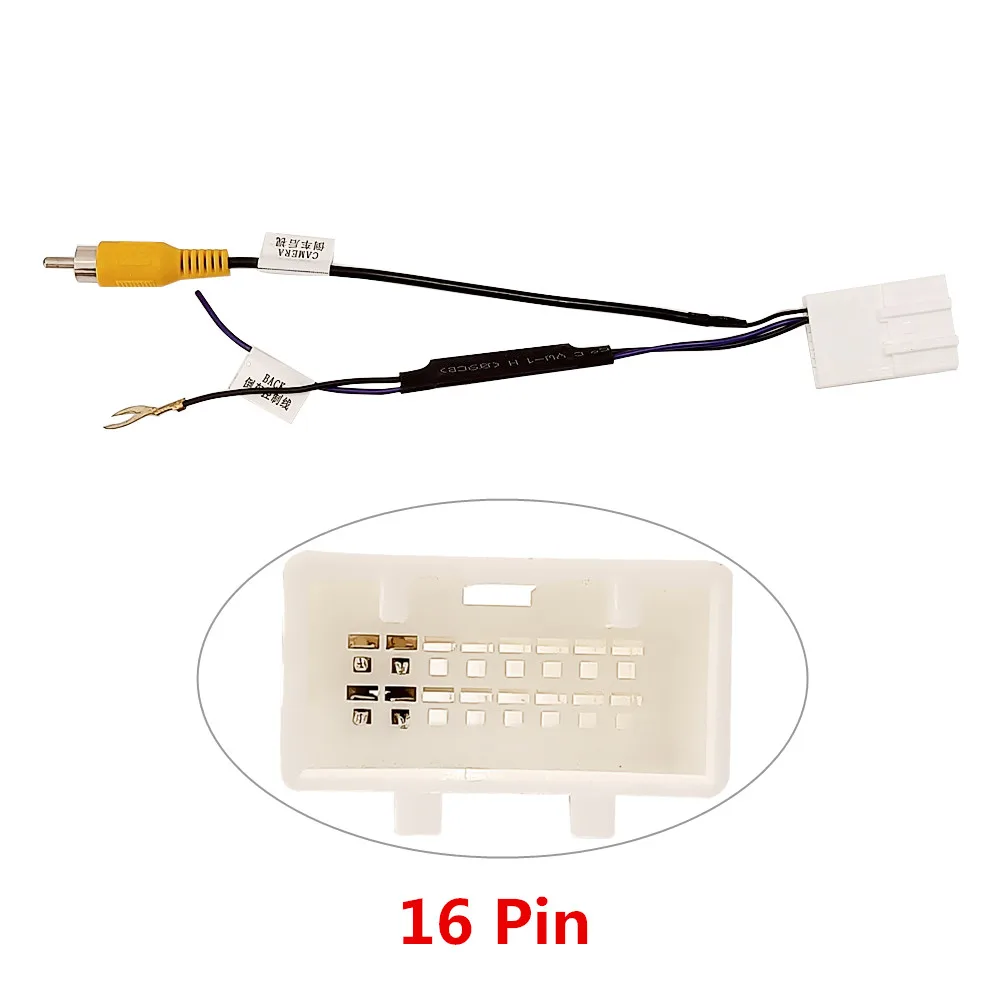 4pin 8Pin 16Pin 20Pin 24Pin For Toyota Original Factory Auto Camera Video Output Car Reverse Camera Output Video Adapter Cable