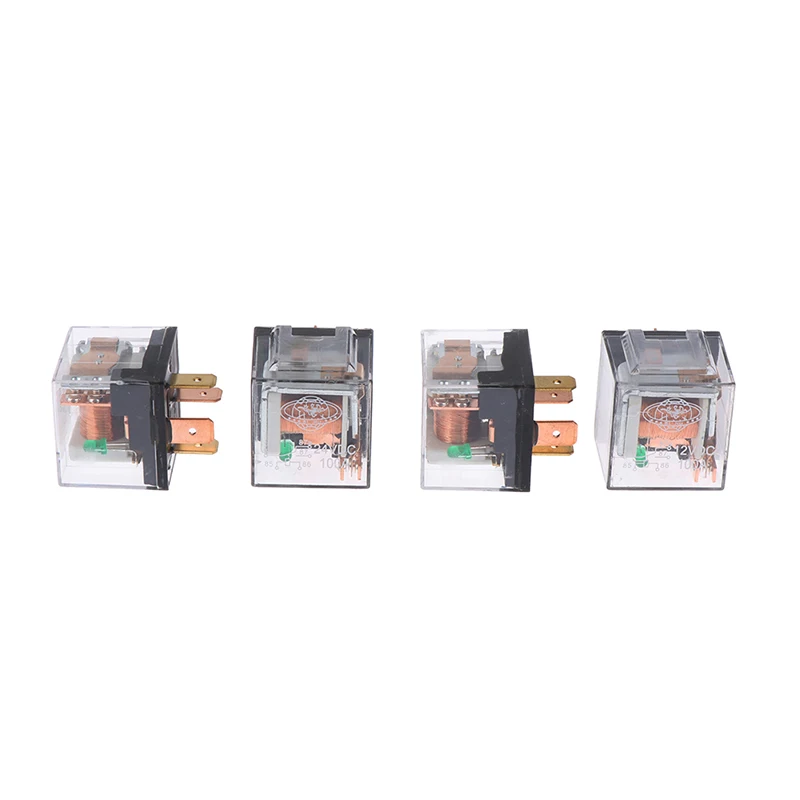 1pc 5Pin 4Pin Waterproof Automotive Relay 12V 100A SPDT Car Control Device Car Relays DC 24V High Capacity Switching