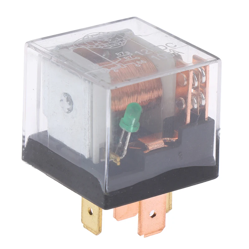 1pc 5Pin 4Pin Waterproof Automotive Relay 12V 100A SPDT Car Control Device Car Relays DC 24V High Capacity Switching