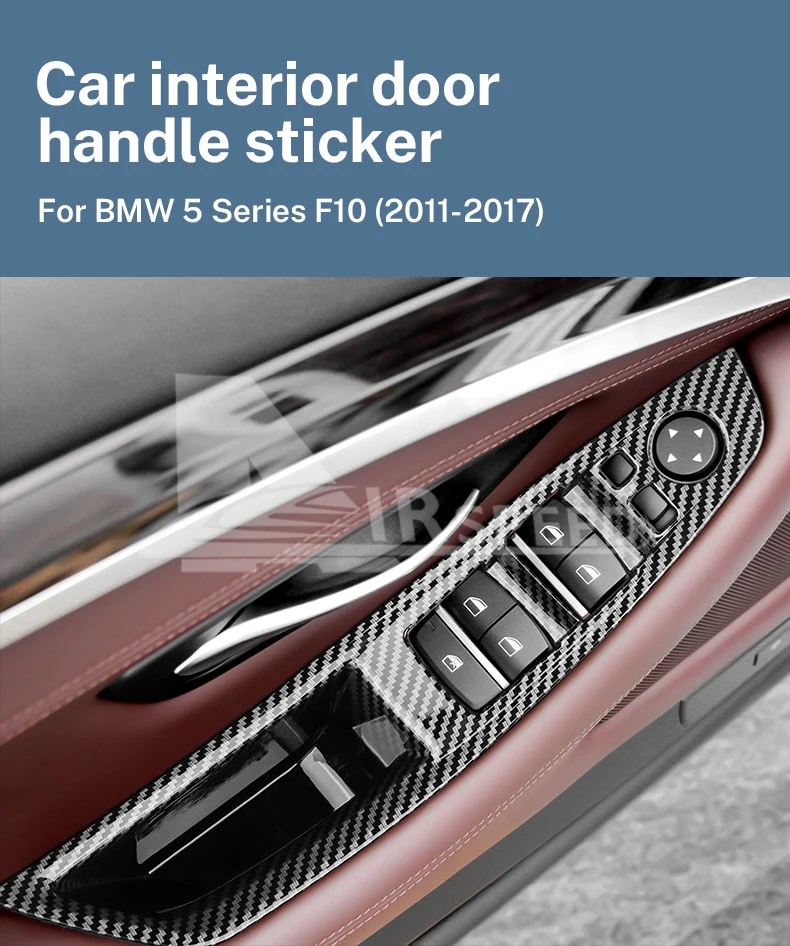 AIRSPEED for BMW F10 F11 520i 523i 525i 528i 530i 5 Series 2011-2017 High Quality ABS Passenger Door Panel Handle Pull LHD RHD