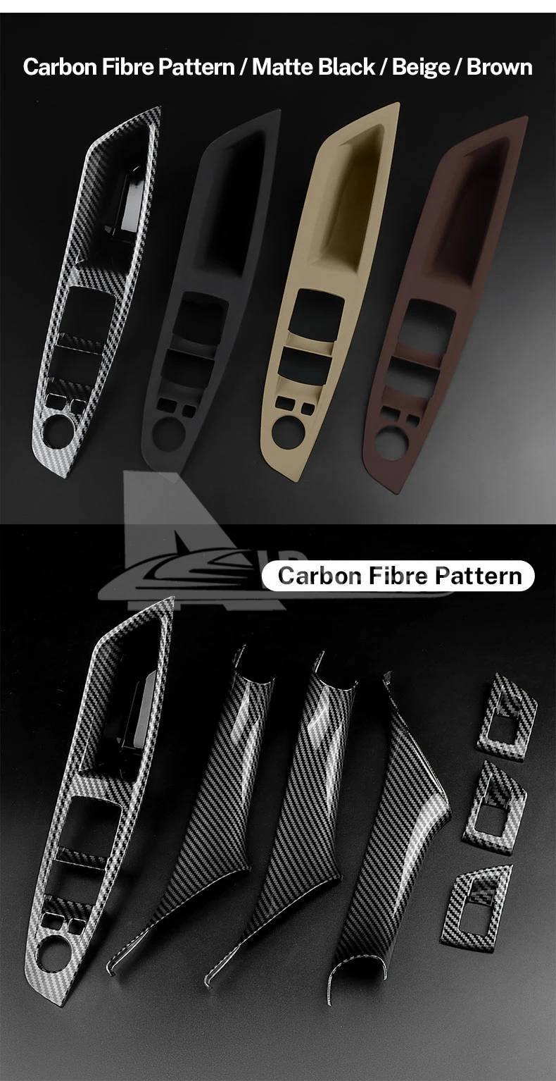AIRSPEED for BMW F10 F11 520i 523i 525i 528i 530i 5 Series 2011-2017 High Quality ABS Passenger Door Panel Handle Pull LHD RHD