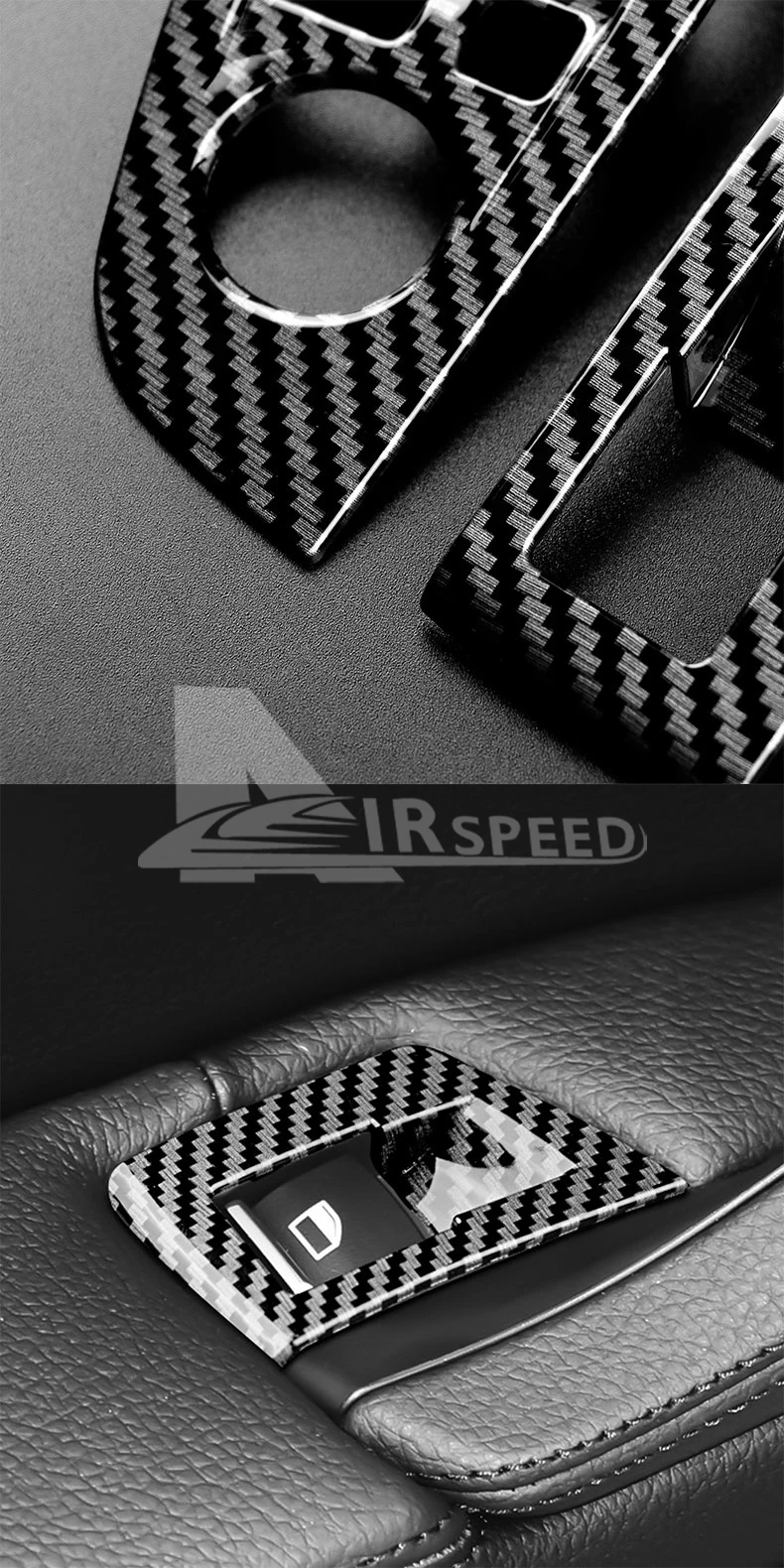 AIRSPEED for BMW F10 F11 520i 523i 525i 528i 530i 5 Series 2011-2017 High Quality ABS Passenger Door Panel Handle Pull LHD RHD